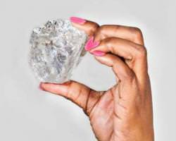 The largest diamond in the past 100 years has been found in Africa