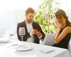 Proposal story and the stunning diamond ring